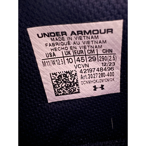 Under Armour Flow Dynamic IntelliKnit 'International Women's Day' Mens Size 11 - Picture 3 of 12